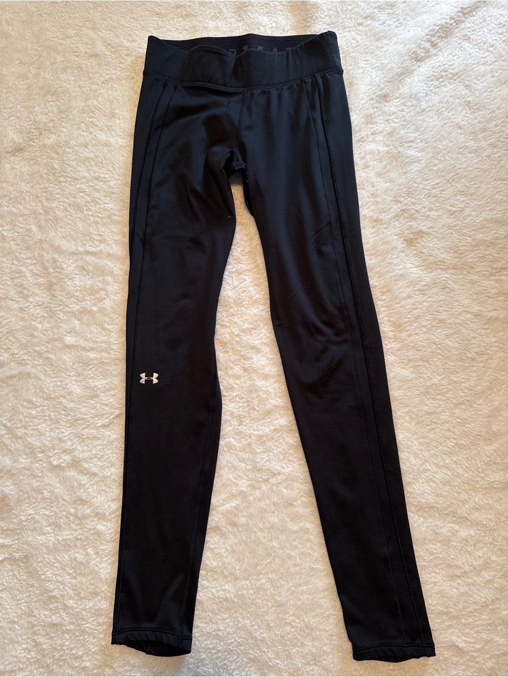 Under Armour Black Performance Running Tights